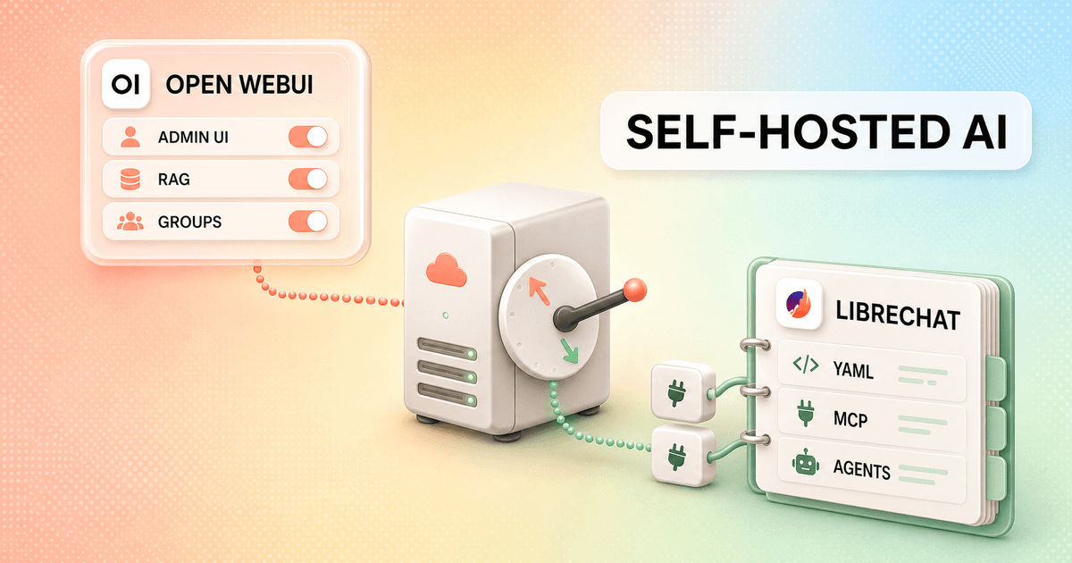 Open WebUI vs LibreChat in 2026: Which Self-Hosted AI UI Is Less Work?
