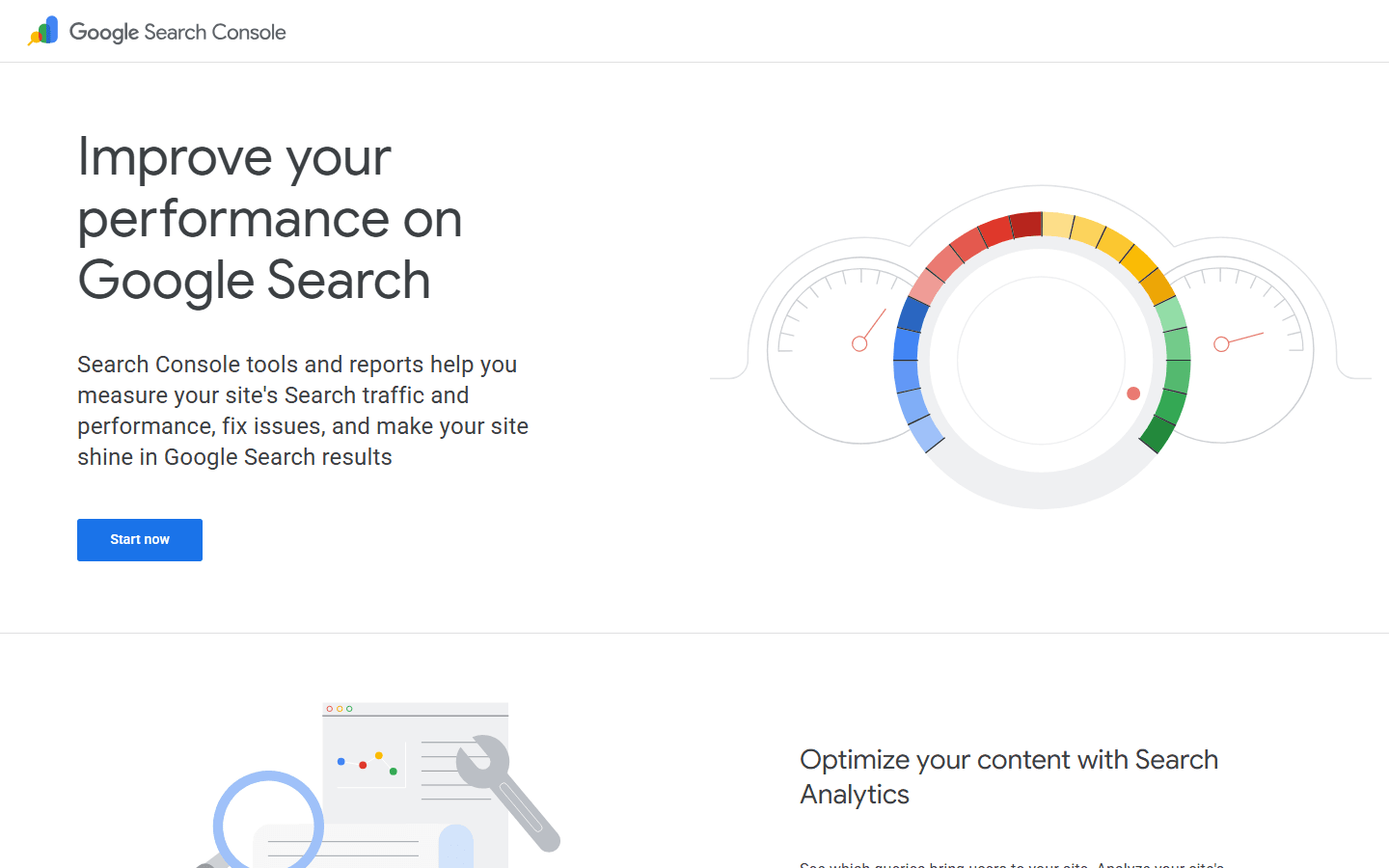 Google Search Console page screenshot.