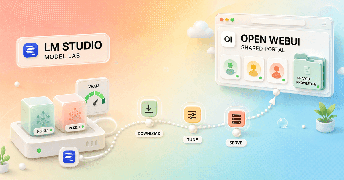 Open WebUI vs LM Studio in 2026: Model Lab or Shared AI Portal?