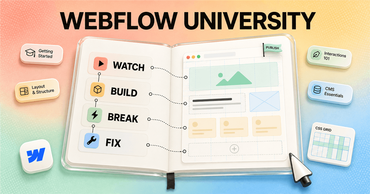 Webflow University Review: The Free Learning Path I Would Use Again